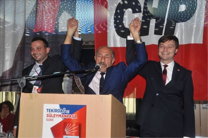 CHP Süleymanpaşa İlçe Başkanlığına İlker Yağcıoğlu seçildi