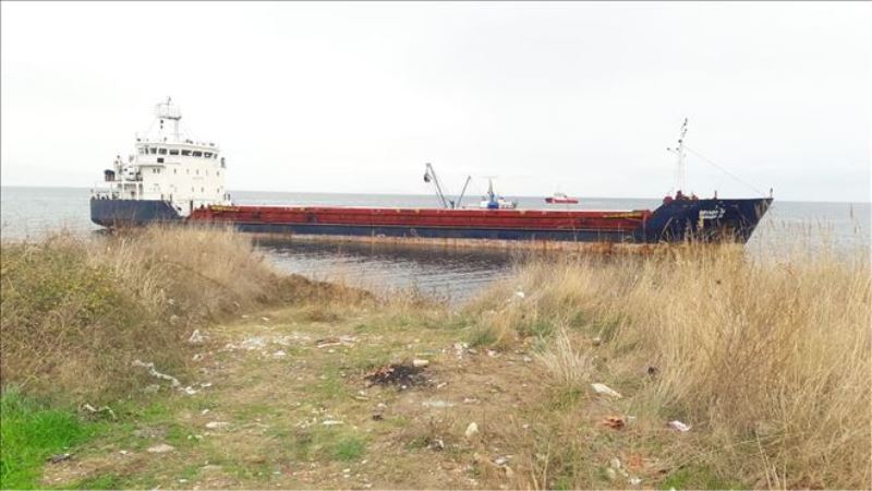 Marmara Denizi´nde Rus gemisi karaya oturdu