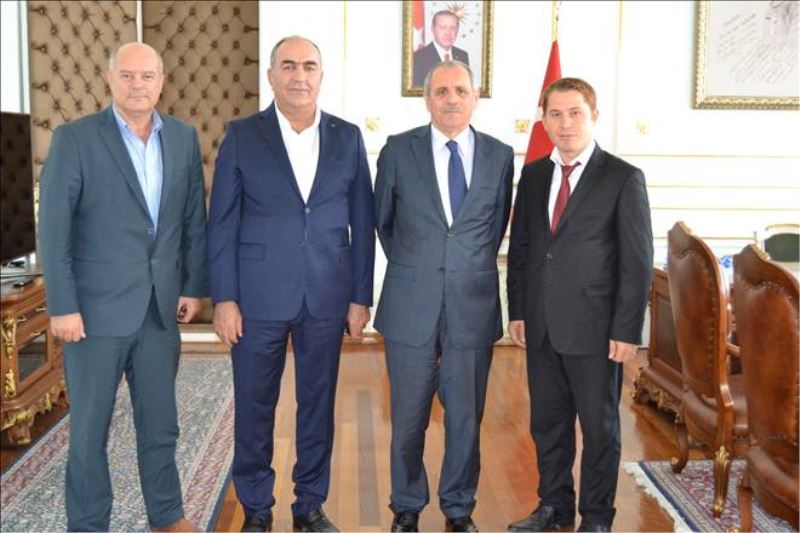 ZORTUL MEDYADAN VALİ SALİHOĞLUNA ZİYARET