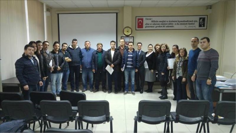 HAYRABOLU TİCARET BORSASINDAN ISO 22000 EĞİTİMİ