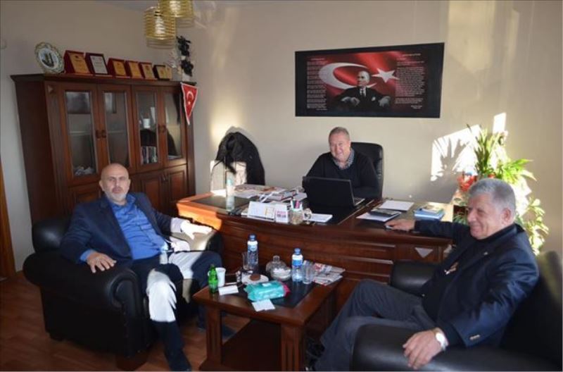 ARGAN VE ÇEBİ´DEN GAZETEMİZE ZİYARET