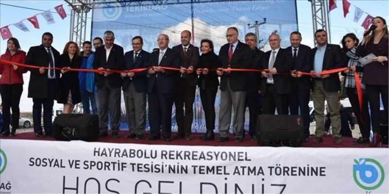 HAYRABOLU DEV PROJELERLE YÜKSELİYOR