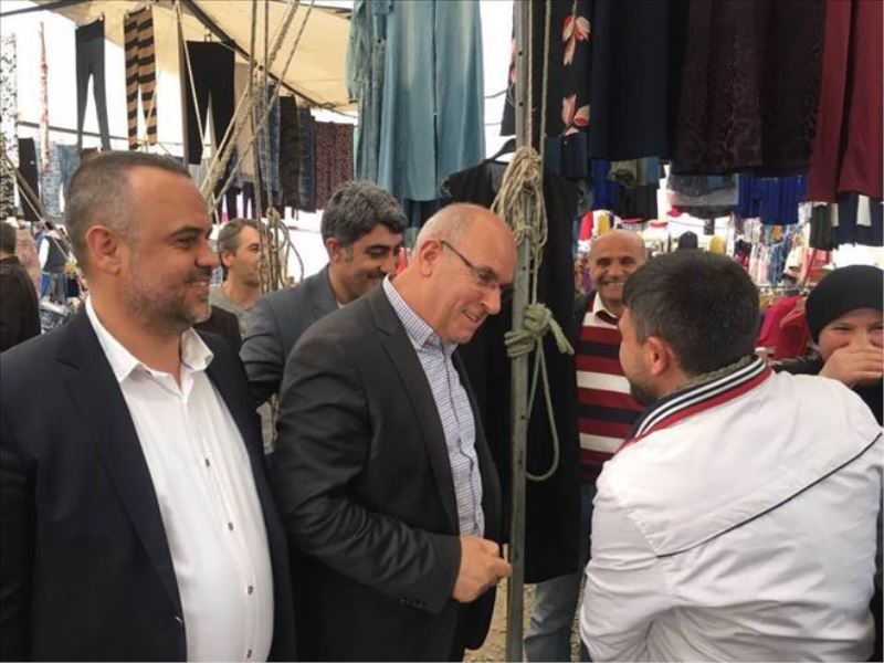 Ak Parti Milletvekili  Metin Akgün  “Evet” Çalışmalarına Devam Ediyor