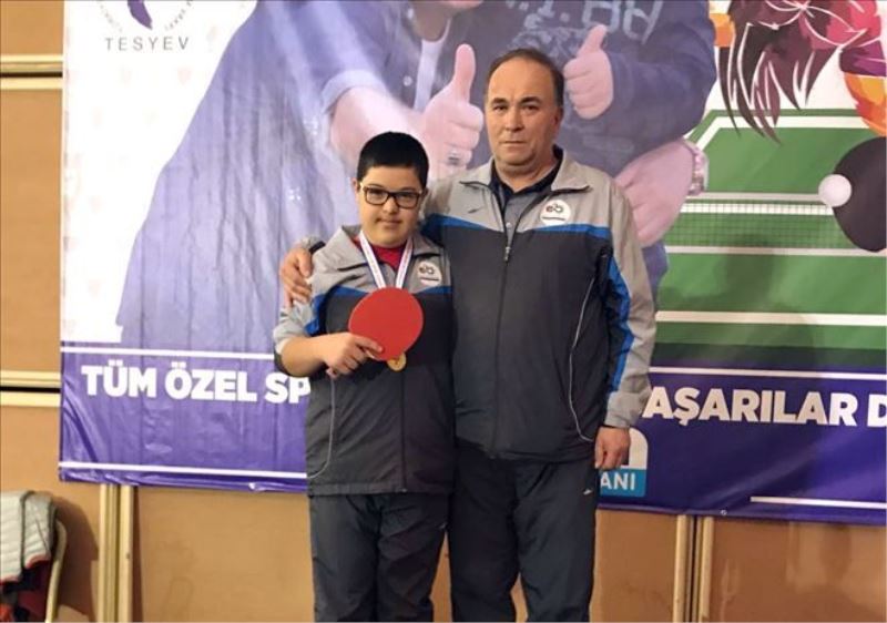 ÖZEL SPORCUDAN BÜYÜK BAŞARI 