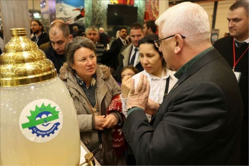 EMİT FUARINDA BOZA TANITILDI 