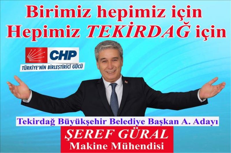 Büyükşehir Belediye Başkan A. Adayı Şeref Güral