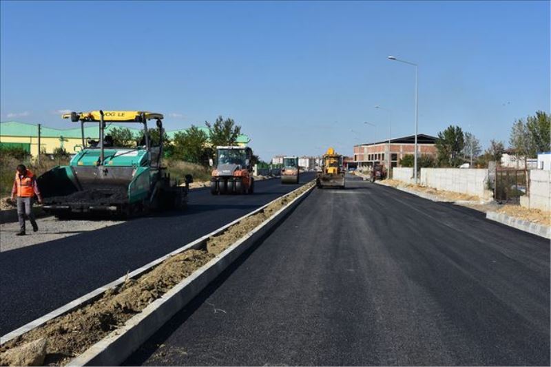 Hayrabolu Sanayi Çarşısı Yolunda Asfalt Çalışmaları Tamamlandı