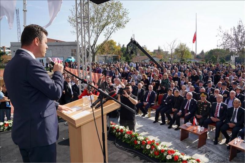 Çorlu´da Atatürk Evi´nin temeli atıldı