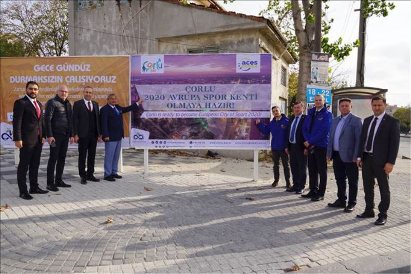 Çorlu Avrupa Spor kenti olmak için 2020´ye hazırlanıyor 