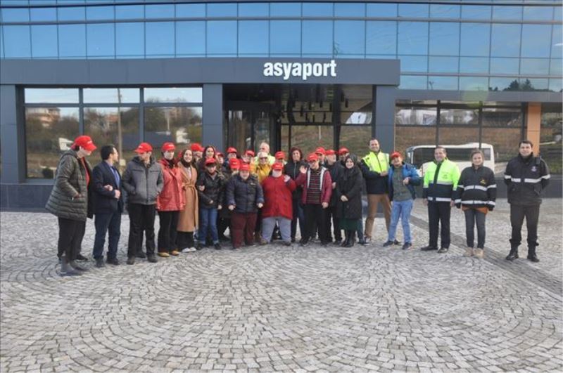 Asyaport´un misafiri engelliler oldu