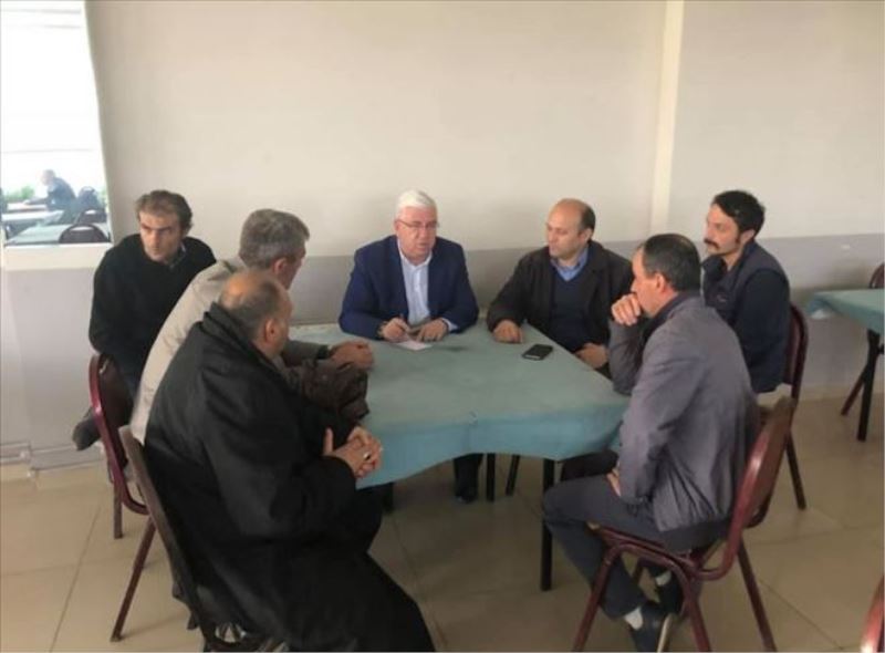 Başkan Yüksel Ergene´yi karış karış dolaşarak sorunları dinliyor