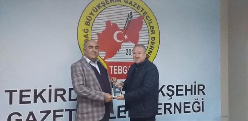 TEBGAD´tan Zortul´a plaket