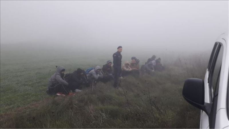 Tekirdağ´da 16 kaçak göçmen yakalandı