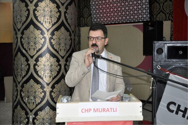 CHP Muratlı´da yarışın galibi Sedat Gürler oldu