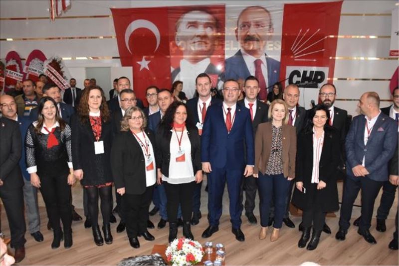 CHP Çorlu İlçe Teşkilatı´nın yeni yönetimi belli oldu