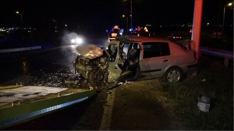Ters yöne giren araç ölüm getirdi