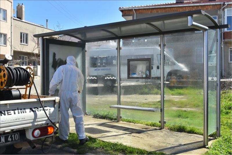 Koronavirüsüne (Covıd-19) Karşı Dezenfeksiyon Çalışmaları sürüyor