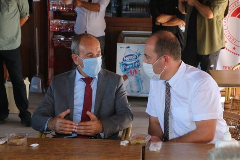 BAŞKAN ATA VE VALİ AZİZ YILDIRIM´DAN BALIKÇILARA ZİYARET 