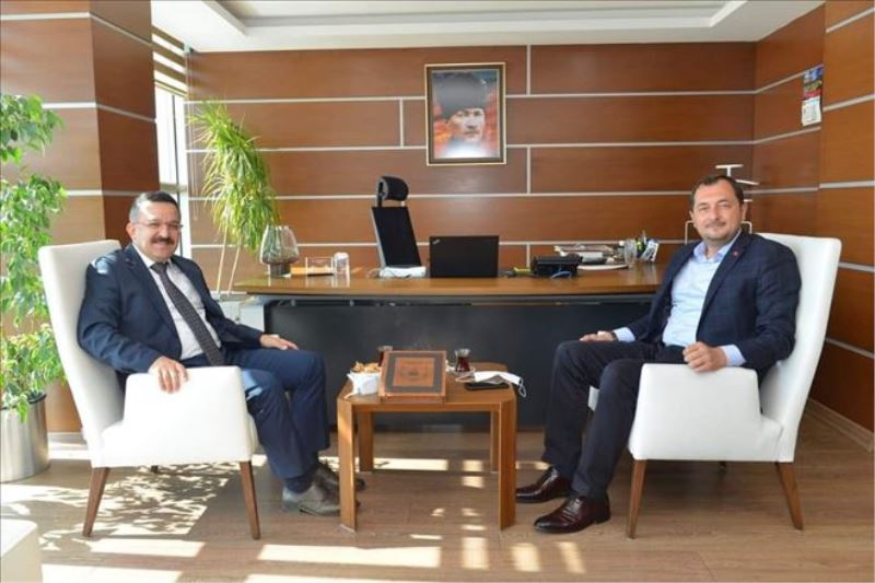 SÜLEYMANPAŞA BELEDİYE BAŞKANI YÜKSEL´DEN BİLGİLİ´YE ZİYARET