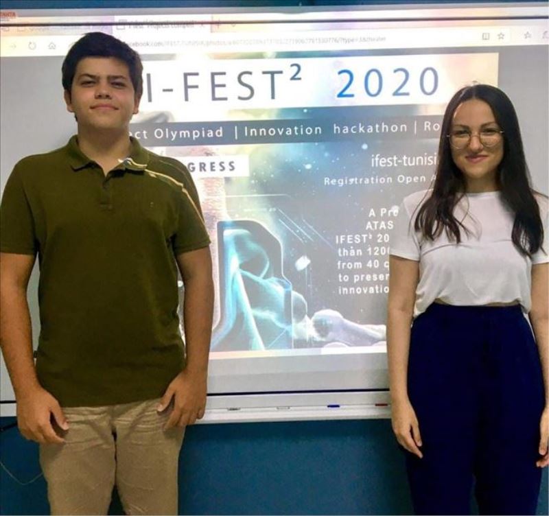 ADEN FEN LİSESİ I-FEST 2020 ULUSLARARASI PROJE YARIŞMASINDA ALTIN MADALYA ALDI.