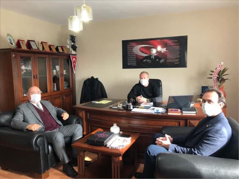 CHP´NİN KURMAYLARI GAZETEMİZİ ZİYARET ETTİ