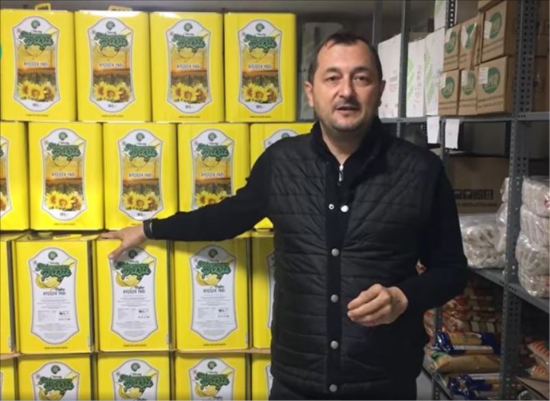 Süleymanpaşa Belediyesi kendi ayçiçeği yağını üretti