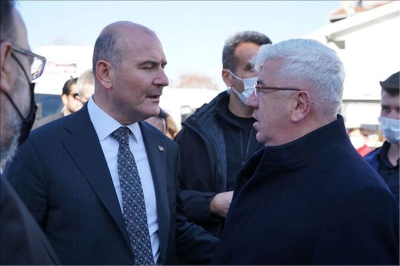 Bakan Soylu Başkan Yüksel´i Ankara´ya Davet Etti