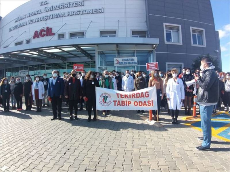 TEKİRDAĞ TABİBLER ODASINDAN BASINA VE KAMUOYUNA;