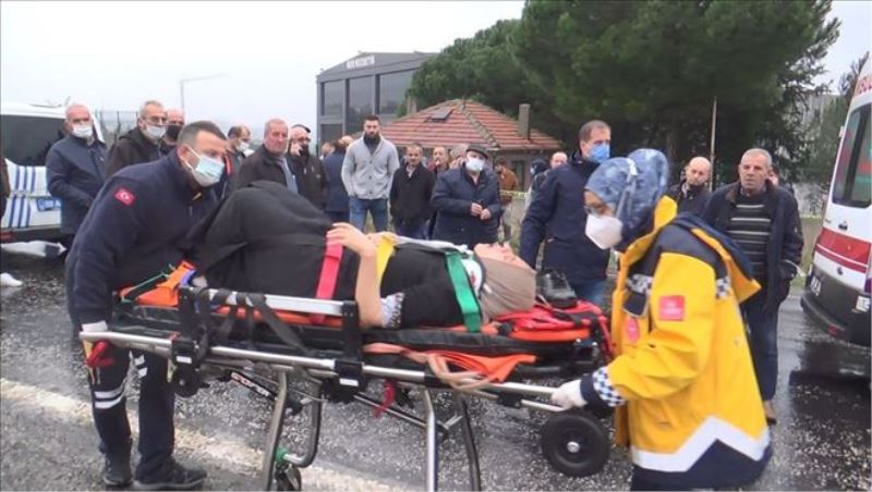 Tekirdağ´da feci kaza: 2 ölü, 15 yaralı 
