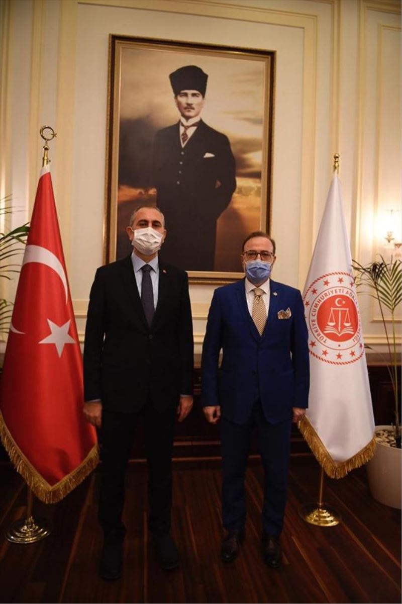 MİLLETVEKİLİMİZ YEL İL VE İLÇE BAŞKANLARI İLE BERABER ADALET BAKANI GÜL´Ü ZİYARET ETTİ. 