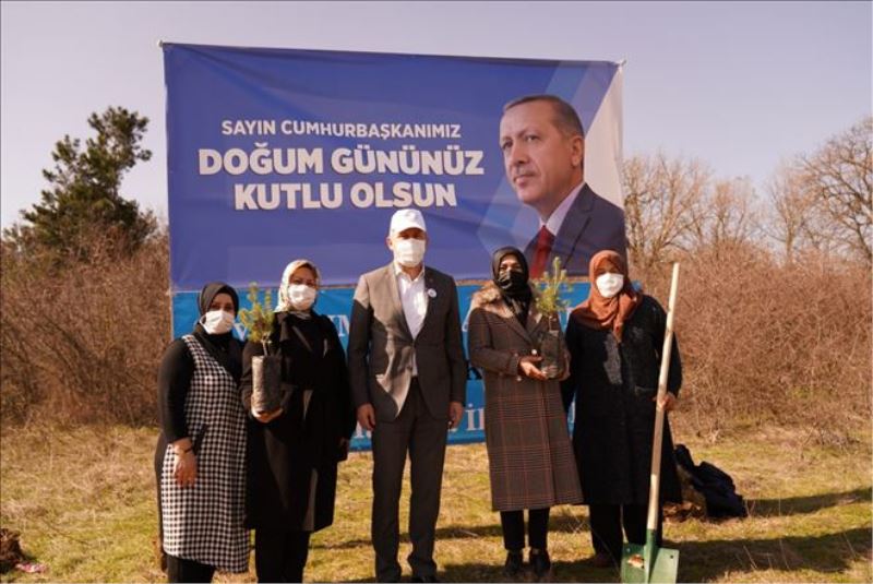 AK Parti Tekirdağ İl Teşkilatı´ndan Cumhurbaşkanı Erdoğan´a Anlamlı Doğum Günü Hediyesi 