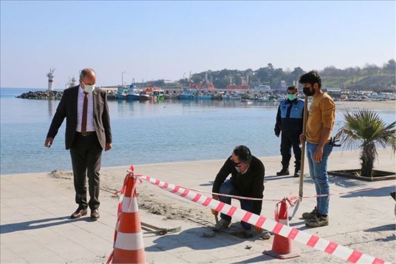 BAŞKAN ATA SAHİL HATTI PROJESİ ÇALIŞMALARINI YERİNDE İNCELEDİ