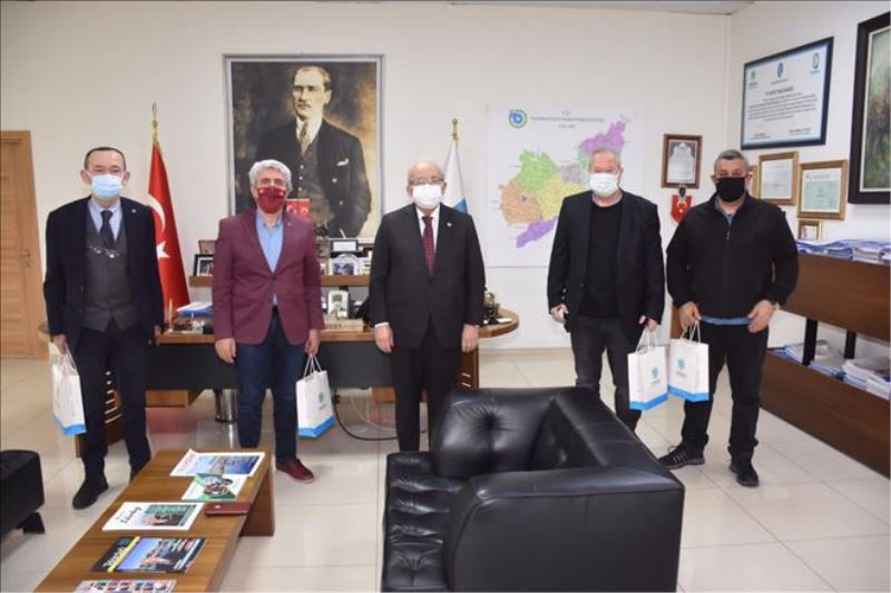 ALBAYRAK TGF DELEGESİ SEÇİLEN GAZETECİLERİ AĞIRLADI