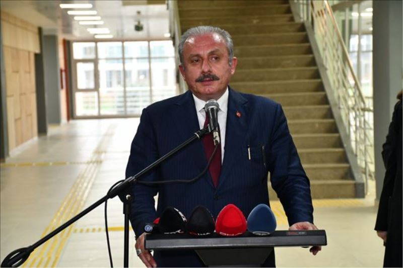 TBMM Başkanı Şentop: “Anayasanın 84. maddesi açıktır” 