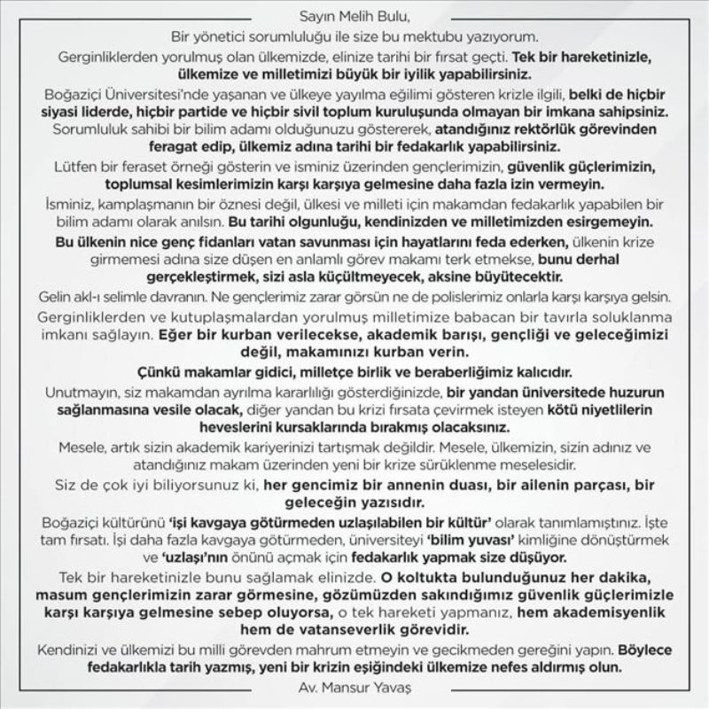 Boğaziçi Üniversitesi Türkiye´nin yüz akıdır