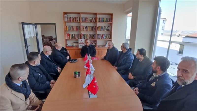 DERNEĞİMİZ BUGÜNDE YENİDEN REFAH PARTİSİNİ AĞIRLADI