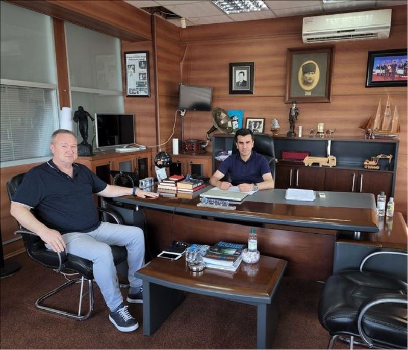 Kaptan Şirketler Topluluğu Genel Müdürü Orhan Çebi´yi ziyaret ettim