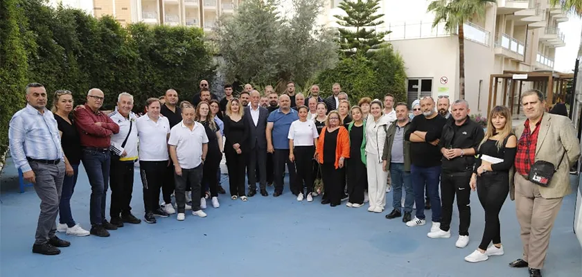 GAZETECİLERDEN BAŞKAN ATAYA TEŞEKKÜR