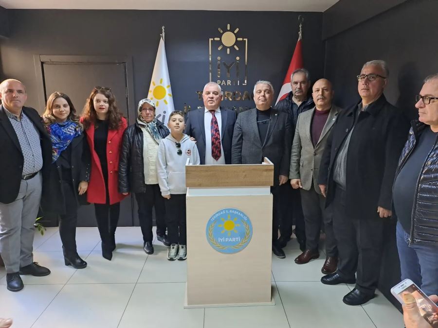 ALİ GÜLTEKİN İYİ PARTİDEN MİLLETVEKİLİ ADAY ADAYLIĞINI AÇIKLADI…