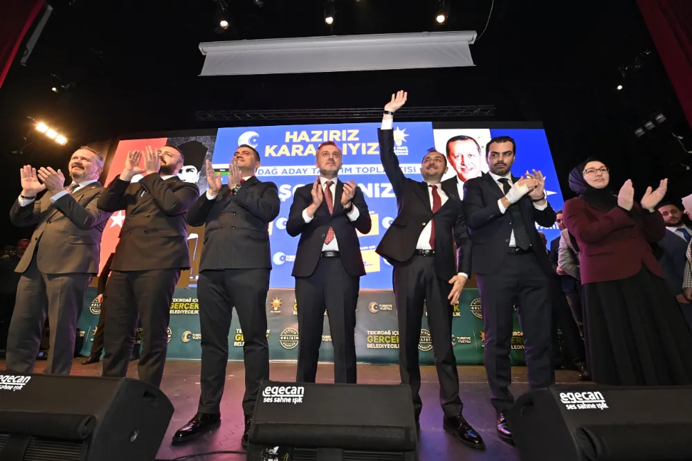 AK PARTİ TEKİRDAĞ BÜYÜKŞEHİR BELEDİYE BAŞKAN ADAYI CÜNEYT YÜKSEL: 