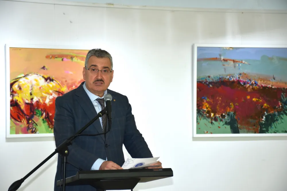 Tekirdağ NKÜ’de ‘Balkan Esintileri Resim ve Heykel Sergisi’ Gerçekleşti