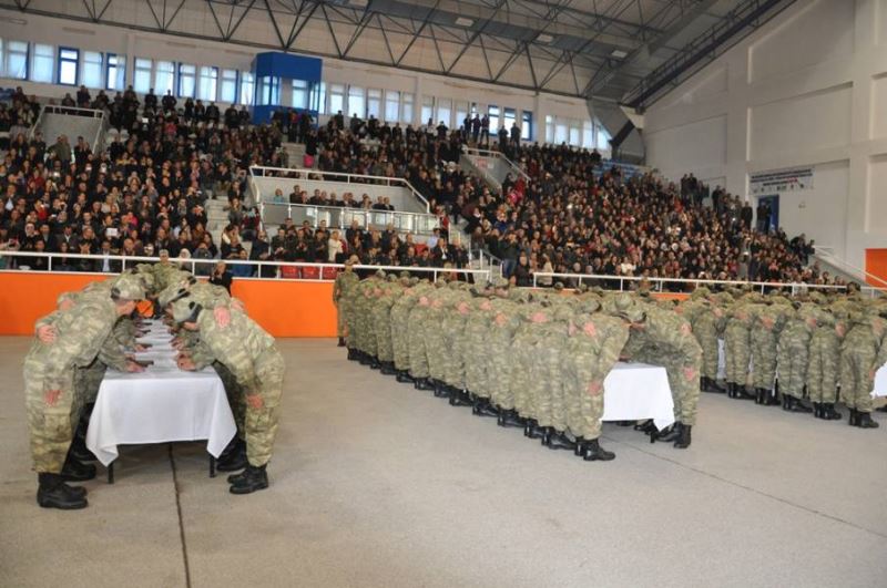 Kısa dönem erler yemin etti
